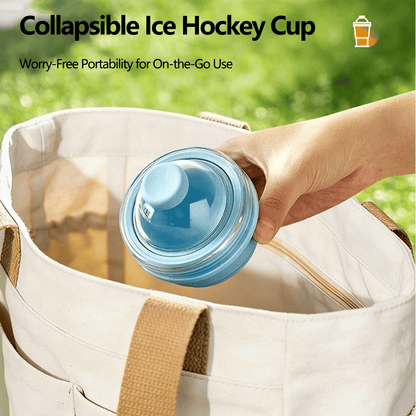 🧊55% OFF TODAY🥤 Foldable Ice Cup with Built-In Ice Ball Mold