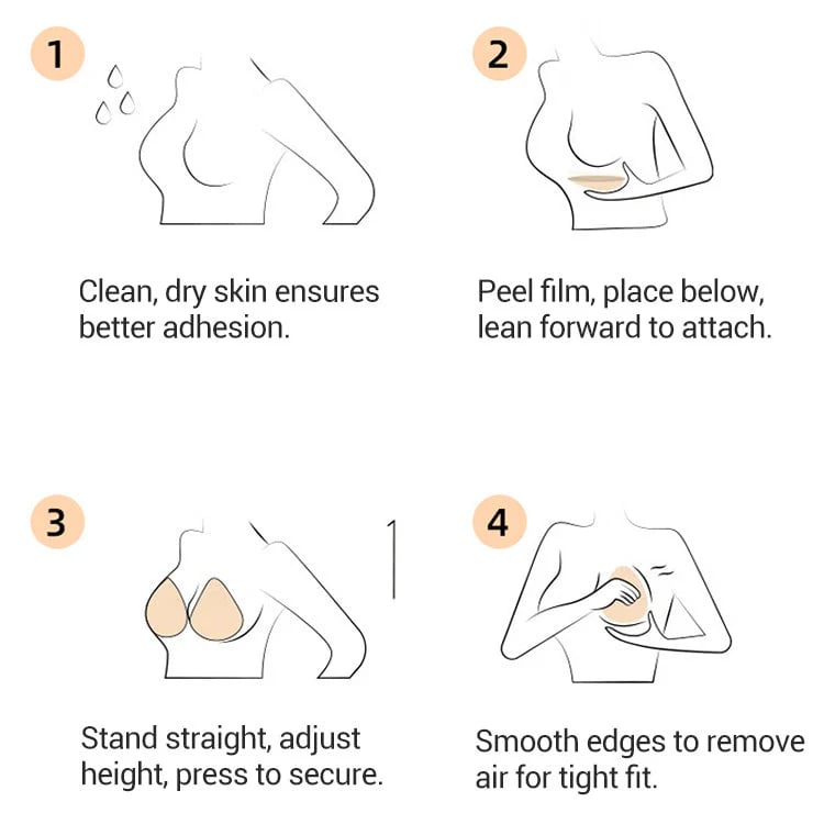 🔥Buy 1 Get 1 Free🔥Invisible Breast Lift Pads🎁 50% OFF Today 🎁