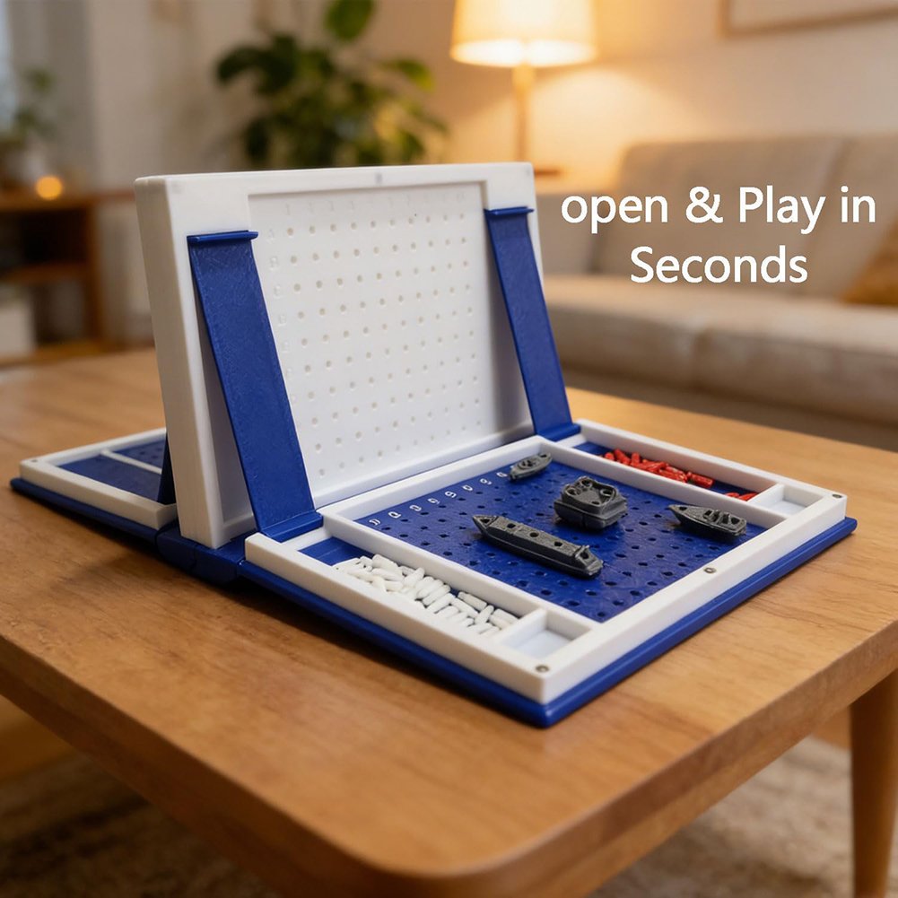 🔥LAST DAY 49%OFF 📚 Vintage Game Set: Enjoy a sophisticated game night and store it away elegantly in a compact book case.