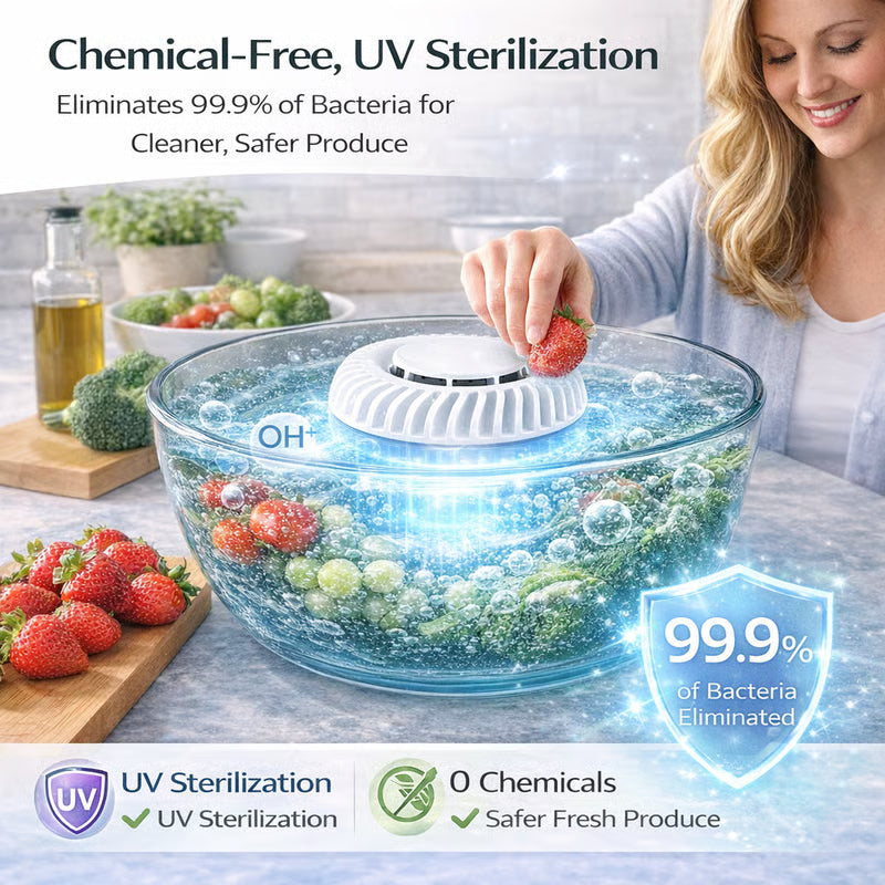 🥬 Fruit Vegetable Purifier – Eliminate Pesticides & Bacteria, Chemical-Free