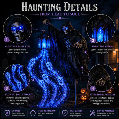 🔥 HOT SALE 50% OFF 🎁Animated Halloween Garden Light collection