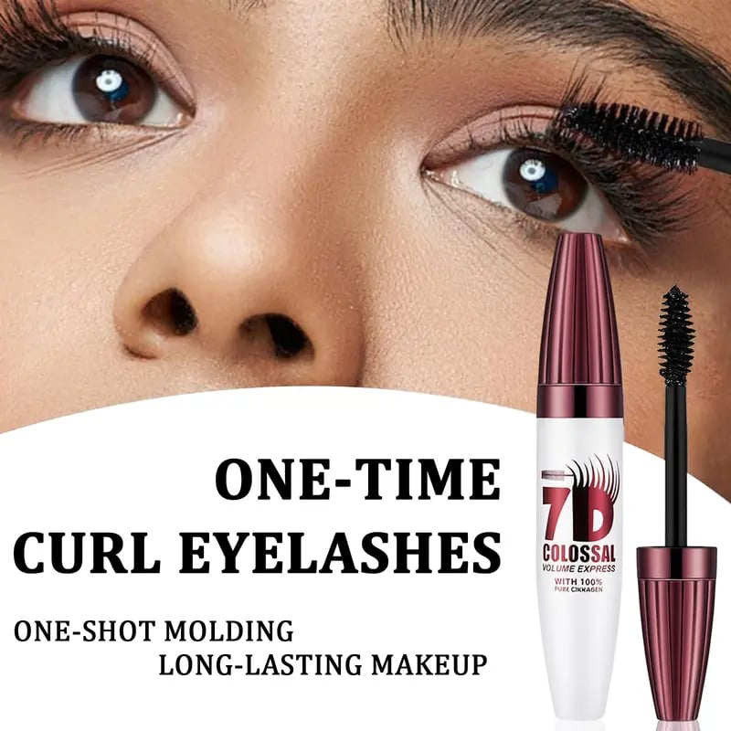 🔥LAST DAY 55% OFF👀7D Waterproof Mascara – 24H Volume & Curl
