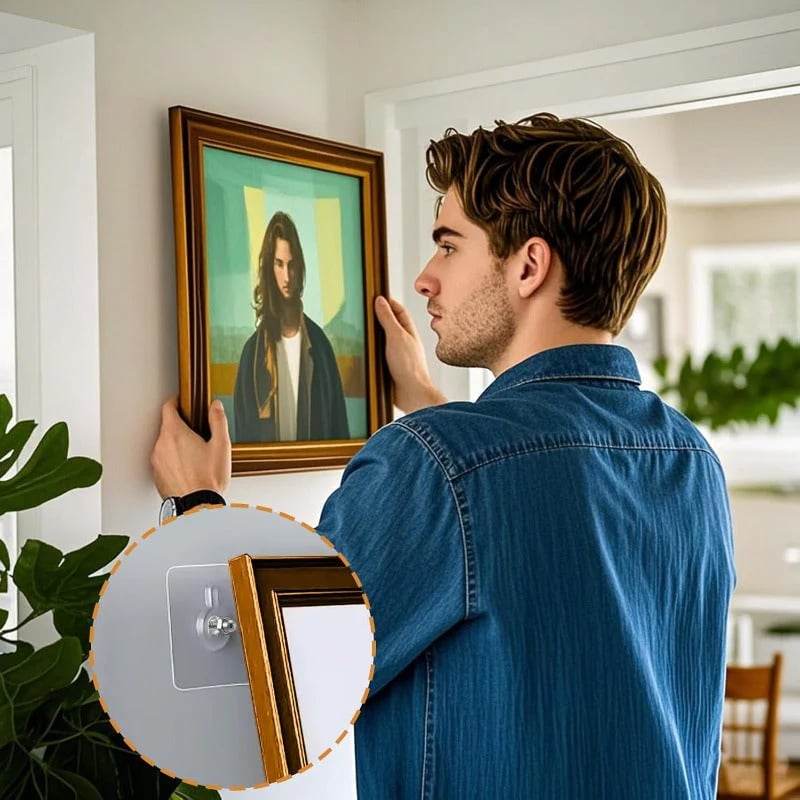 Heavy Duty Adhesive Wall Hooks