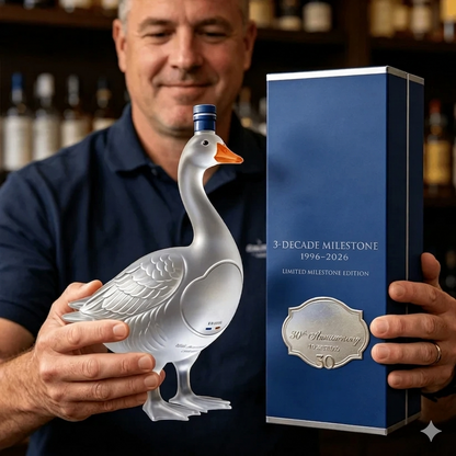 🔥HOT SALE 55% OFF🪿Goose 30th Anniversary 3D Sculpted Vodka Bottle