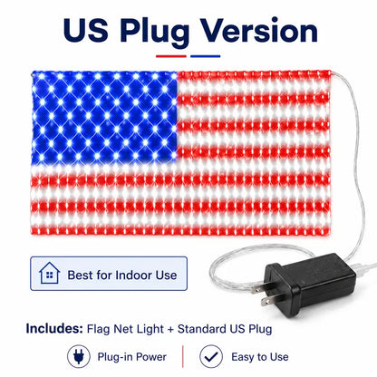 🔥HOT SALE 50% OFF✨Outdoor Solar American Flag Light