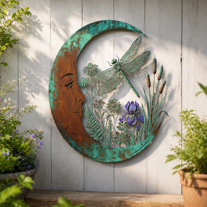 ✨🌙Moon Fairy Wall Decor – 5 Nature-Inspired Designs