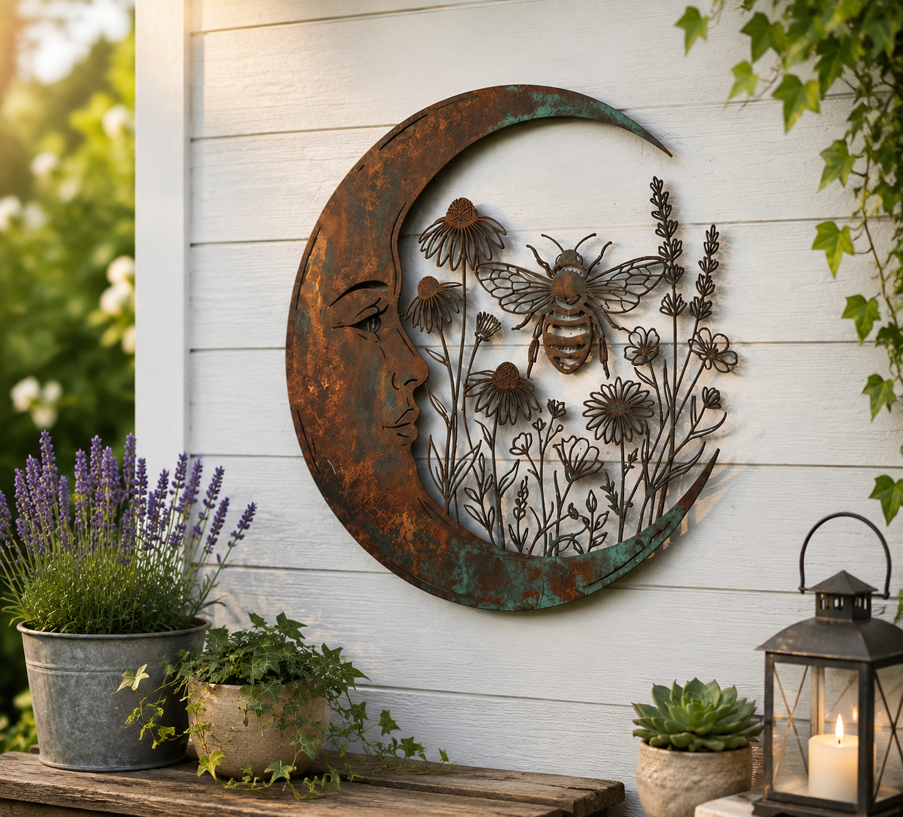 ✨🌙Moon Fairy Wall Decor – 5 Nature-Inspired Designs
