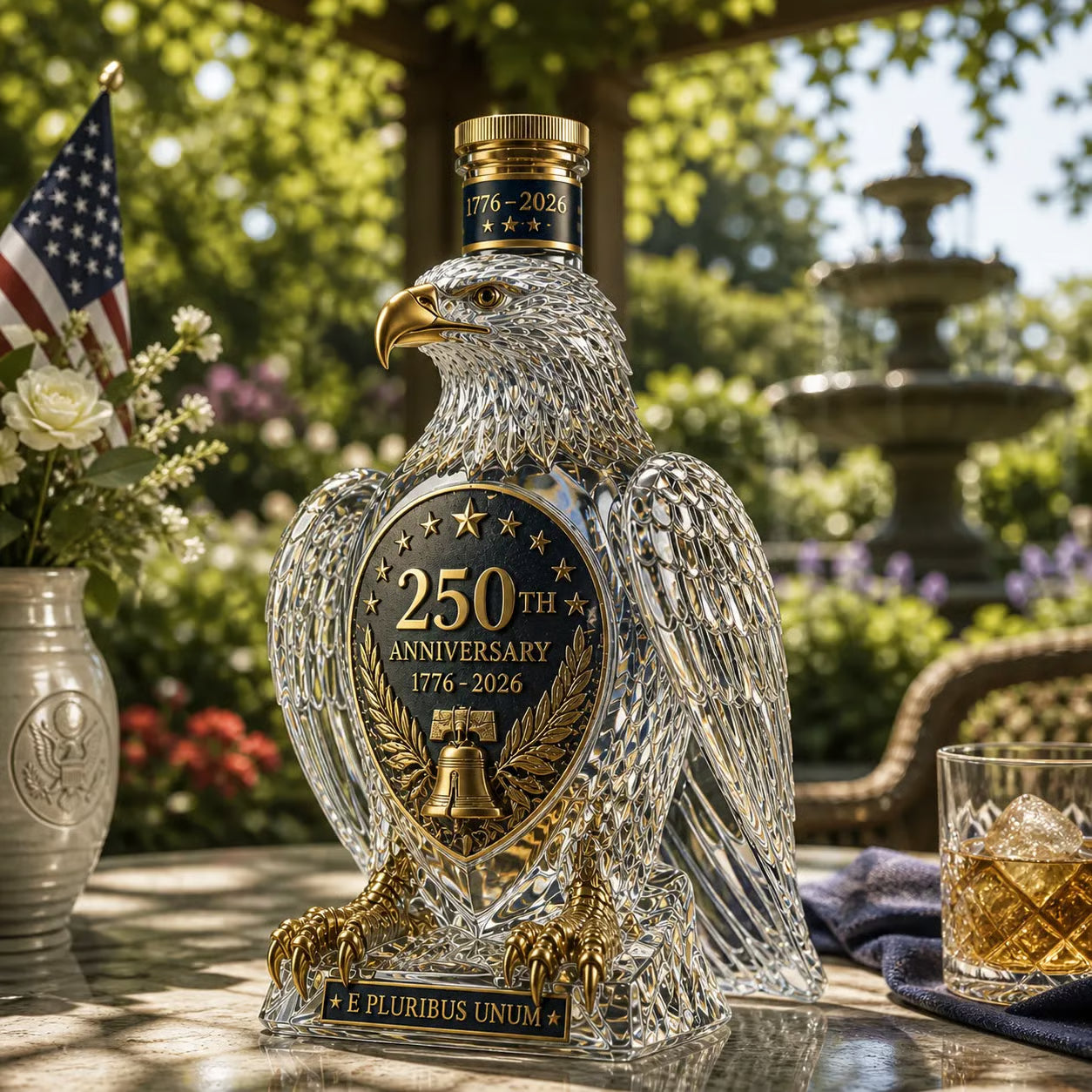 🔥HOT SALE 55% OFF🦅Bald Eagle Whiskey Bottle -250th Anniversary Commemorative Bottle