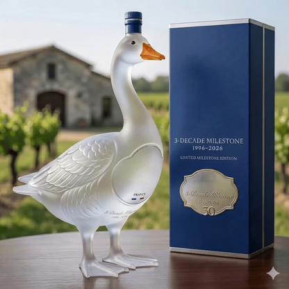 🔥HOT SALE 55% OFF🪿Goose 30th Anniversary 3D Sculpted Vodka Bottle