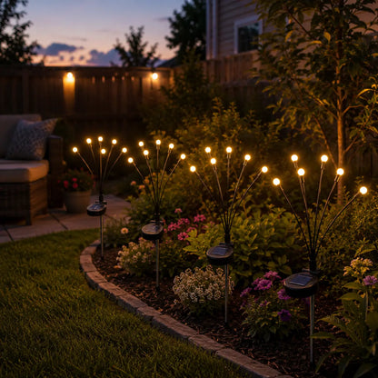 🔥Last Day 50% OFF - Solar Powered Firefly Garden Light