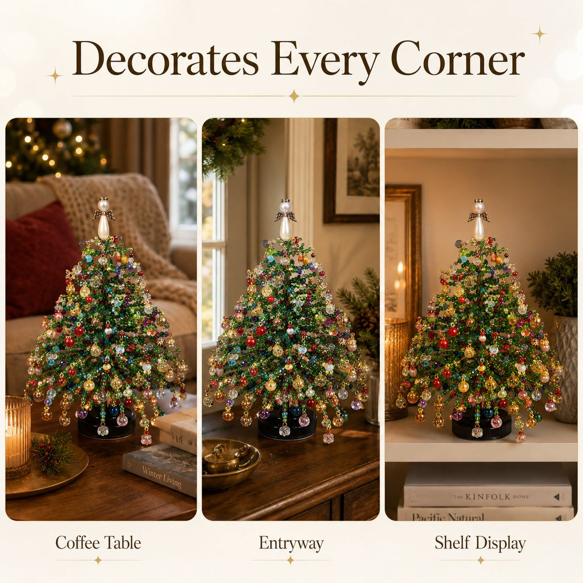 🎄✨ DIY Beaded Kit – 🎅Create Your Own Sparkling Holiday Decoration