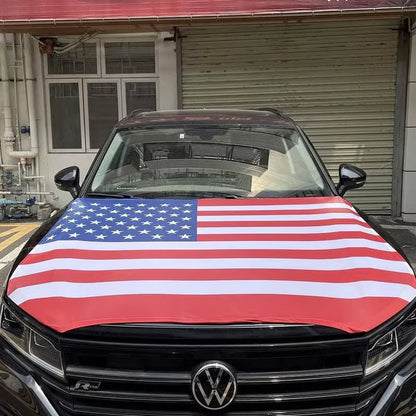 🔥50% OFF Flash Sale 65K+🎉American Car Hood Flag🦅No Glue No Tools🚗 Install in 1 Minute