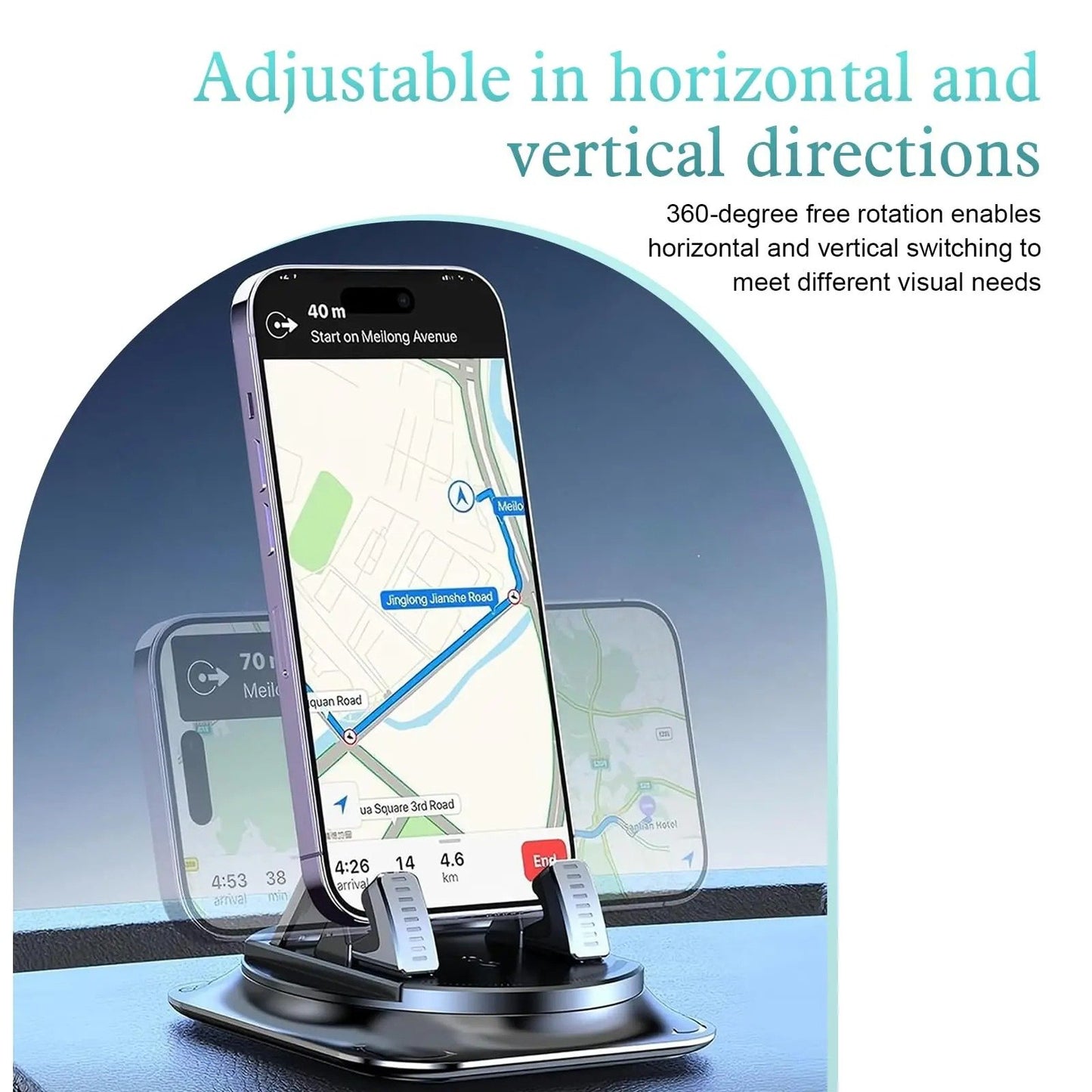 🔥LAST DAY 49% OFF🚗📱360° Rotating Car Phone Holder