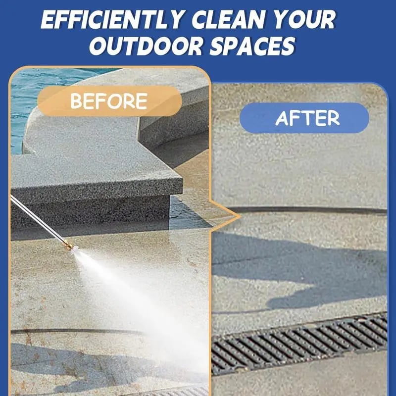 🔥LAST DAY 55% OFF - Jet Nozzle Power Washer for Garden Hose