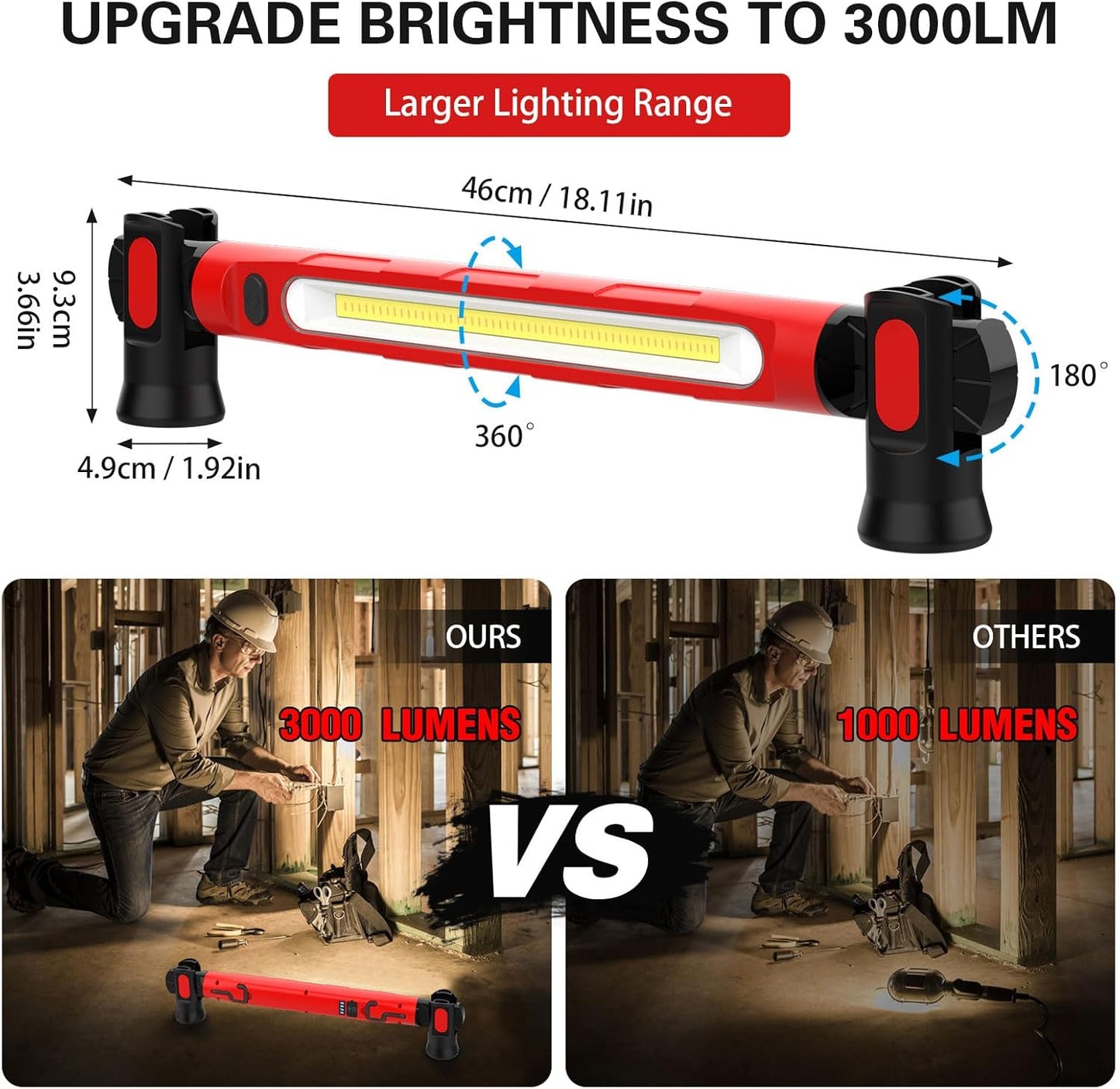 🔥HOT SALE 55% OFF💡Under Hood Work Light Bar