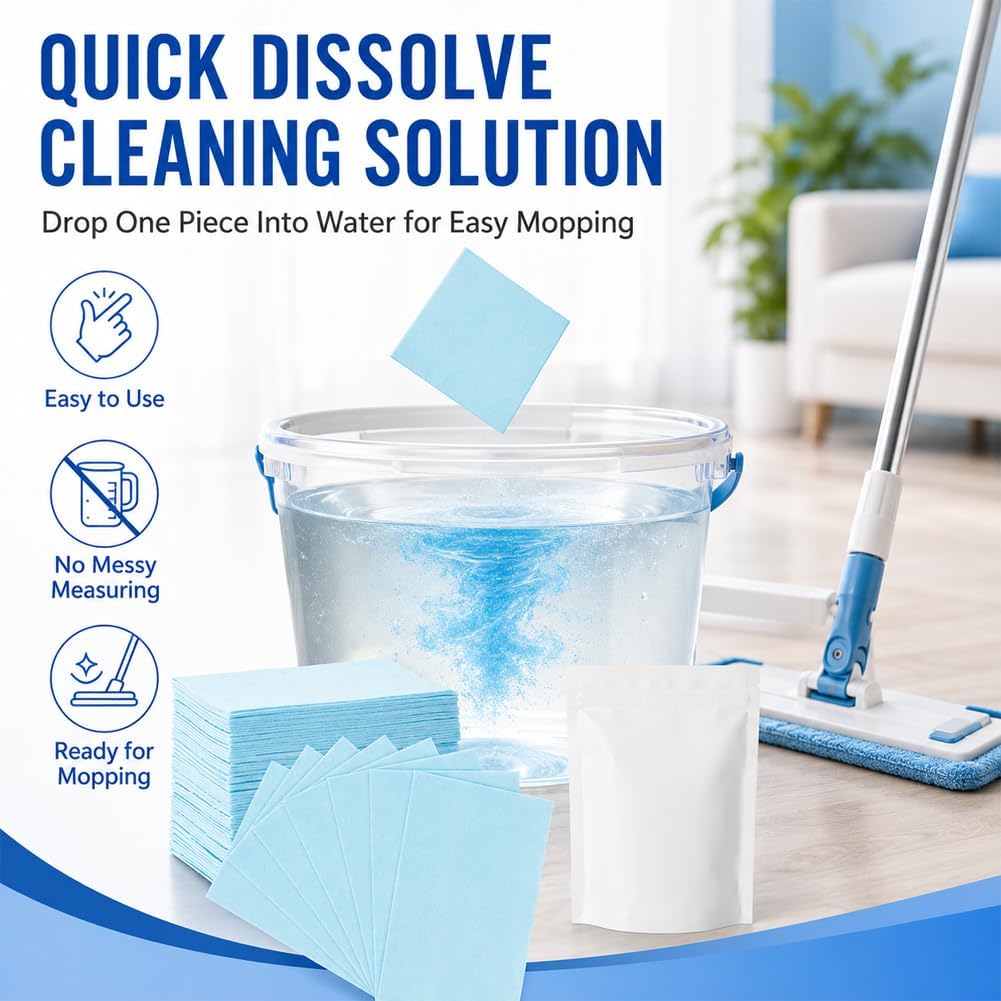 🔥Hot Sale - 49% OFF🔥Powerful Floor Cleaning Without The Heavy Bottles♻️