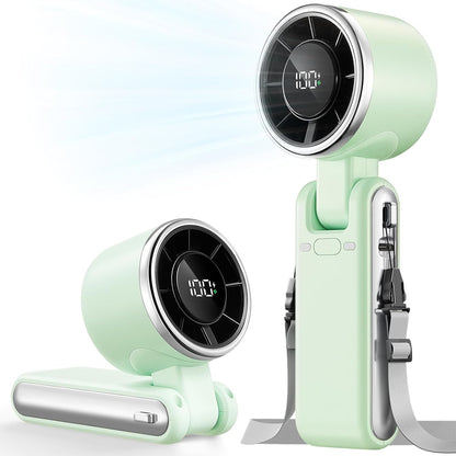 ❄️50% OFF TODAY💨 Portable Handheld Turbo Fan | High-Speed Rechargeable Cooling Fan for Travel, Office & Outdoor