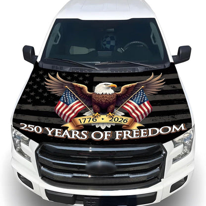 🔥50% OFF Flash Sale 65K+🎉American Car Hood Flag🦅No Glue No Tools🚗 Install in 1 Minute