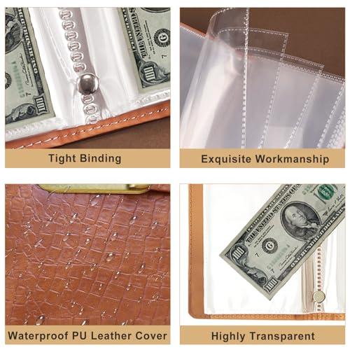 100 Transparent Pocket Currency Collectors Album