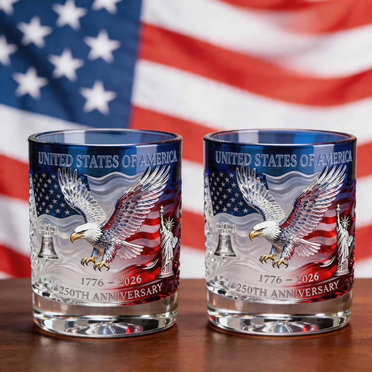 🔥HOT SALE 55% OFF🦅Bald Eagle Whiskey Bottle -250th Anniversary Commemorative Bottle
