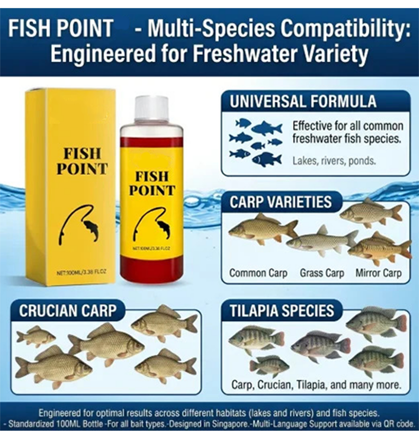 🎣🔥 HOT SALE 50% OFF – Concentrated Fish Attractant Liquid
