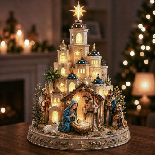 🔥 49% OFF✨ Bethlehem Nativity Church Light Tower
