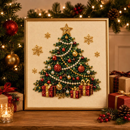 🎨💎DIY Christmas Pearl Diamond Art Kit-🧘