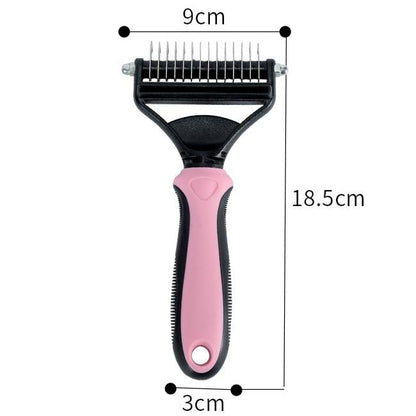 🔥Hot Sale 55% OFF🔥 Pain-Free Dematting Undercoat Rake for Pets