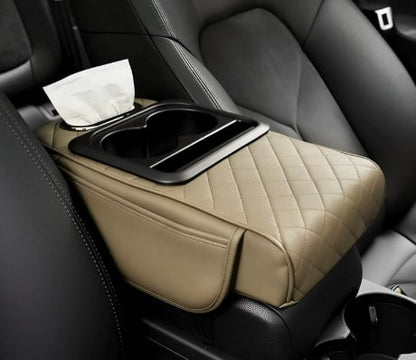 🔥HOT SALE 50% OFF🚗Multifunctional PU Leather Car Armrest Box Mat