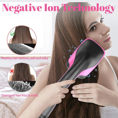 🔥HOT SALE 50% OFF 🔥1 Step Ionic Hair Straightener and Dryer Brush