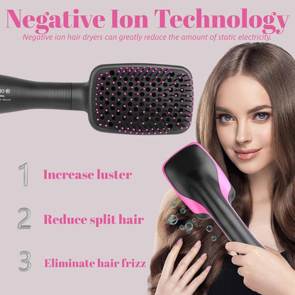 🔥HOT SALE 50% OFF 🔥1 Step Ionic Hair Straightener and Dryer Brush