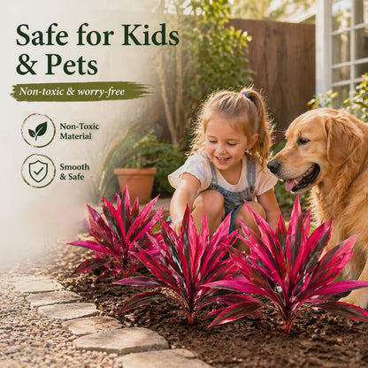🌷🌿2-Pack 21.6" Artificial Cordyline Plants | UV Resistant, Pet Safe No-Maintenance Indoor Outdoor🌷