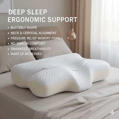 ⚡LAST DAY 50% OFF & Free Shipping🌈 VIPfree Cooling Memory Neck Pillow
