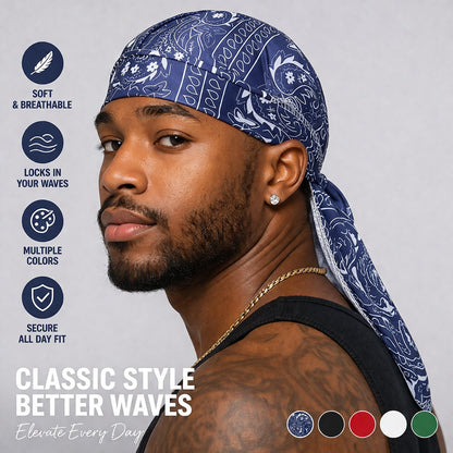 ❤️ Early Mother’s Day 49% OFF 🎁💨 Paisley Cooling Headscarf – Elastic Fit, No Pressure 🏃‍♂️🌿