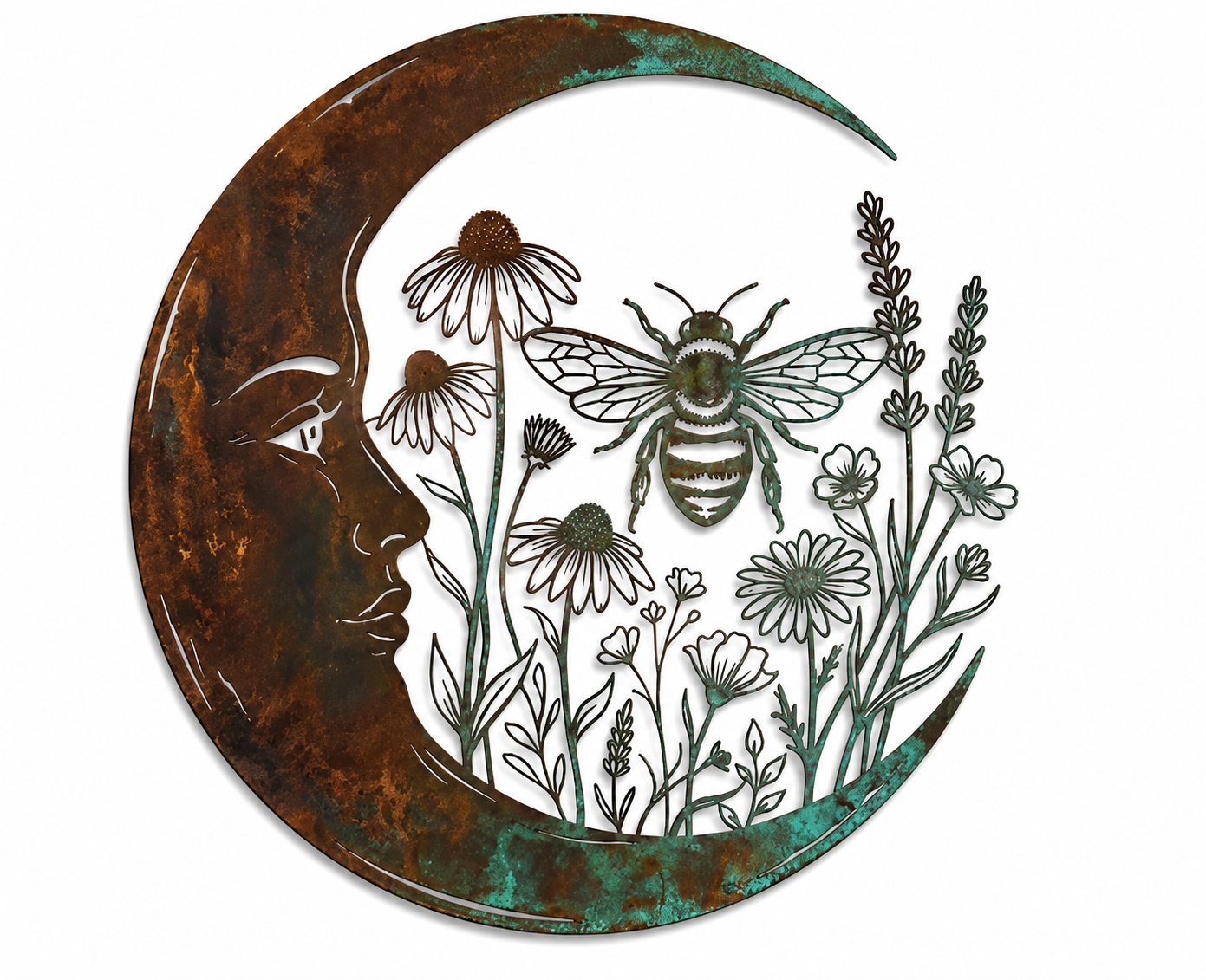 ✨🌙Moon Fairy Wall Decor – 5 Nature-Inspired Designs