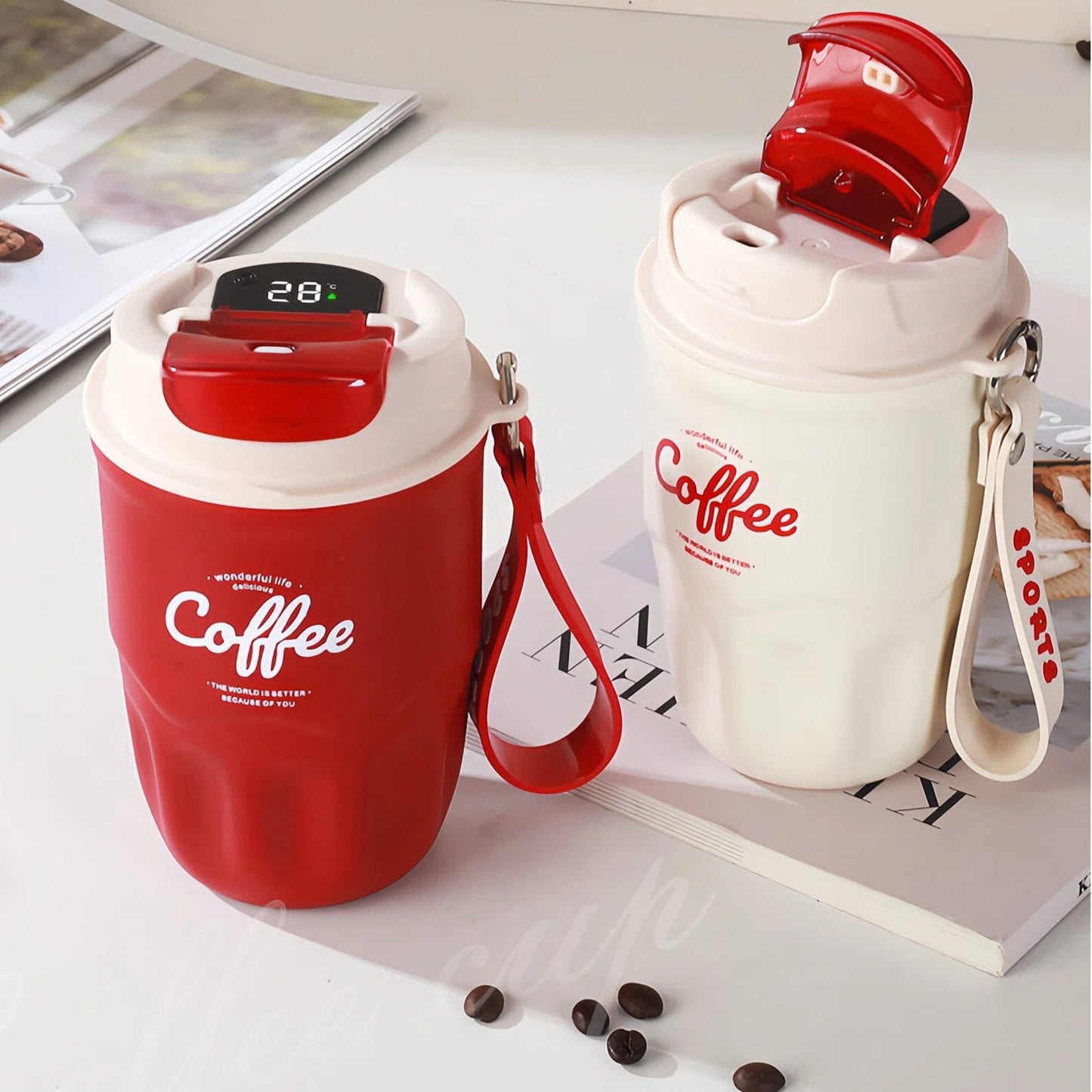 🔥HOT SALE 50% OFF☕ Portable Coffee Vacuum Flask