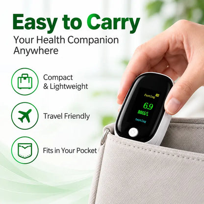 Non-Invasive Fingerstick Blood Glucose Meter