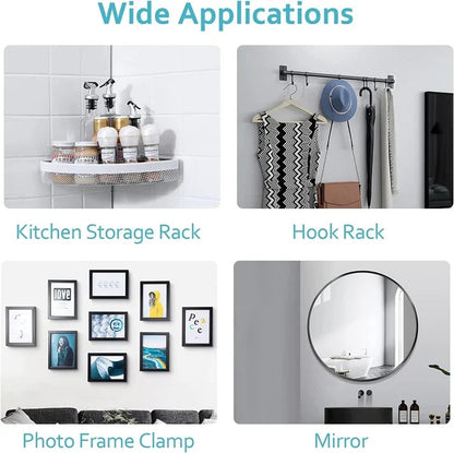 Heavy Duty Adhesive Wall Hooks