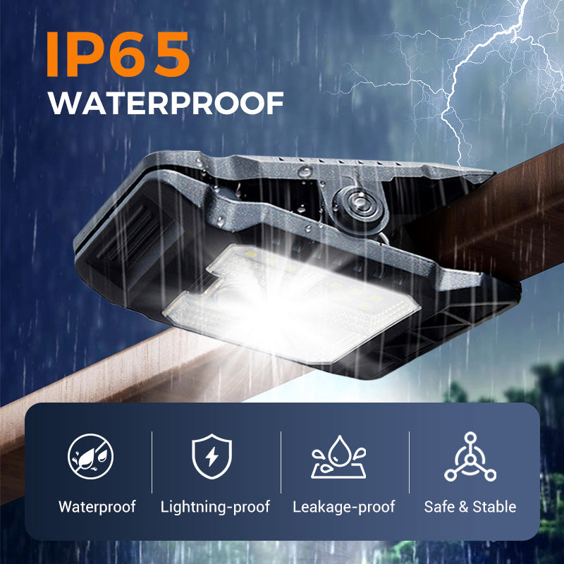 💡55% OFF TODAY🌞 Smart Solar Clip Light🔦Motion Sensor • Waterproof • Portable