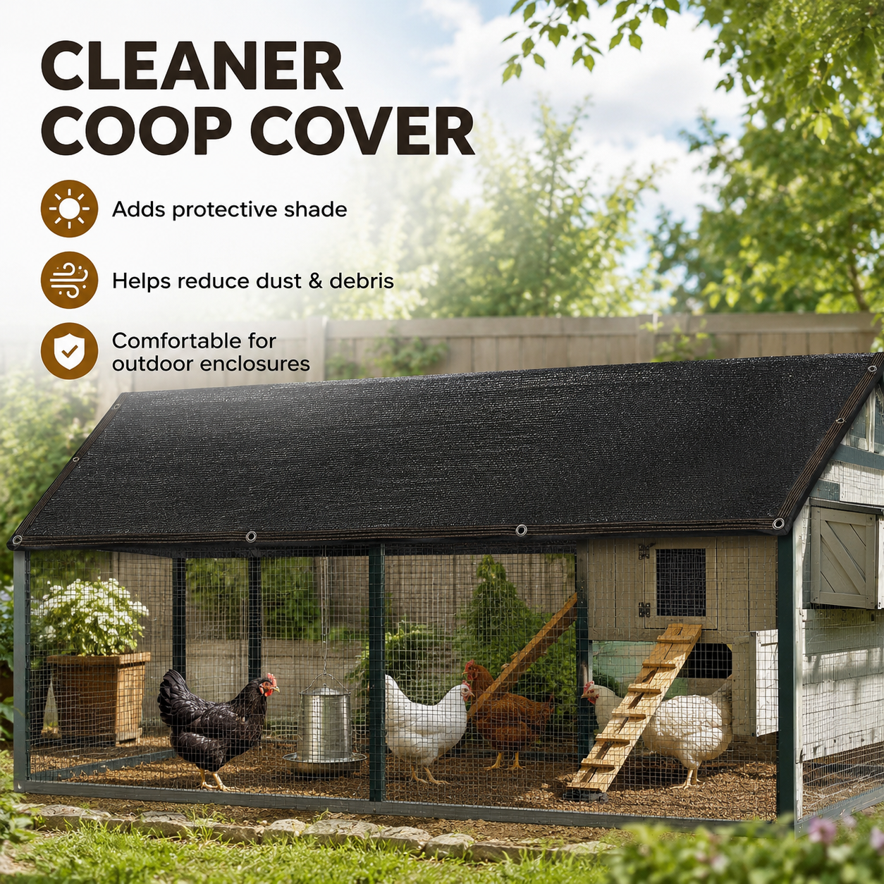 🔥 HOT SALE – Sunshade Net Blocks Up To 90% UV Rays & Keeps Outdoor Spaces Cooler All Summer Long ☀️🌿❄️