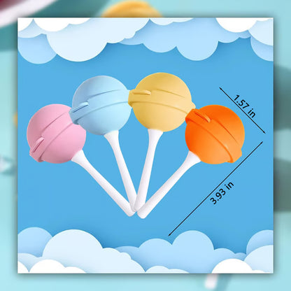 🍭DIY Silicone Lollipop Popsicle Mold – Fun Spherical Ice Pop Maker for Homemade Frozen Treats