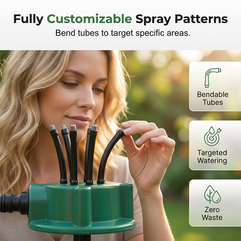 🥳2026 HOT SALE🥳💞50K+ SOLD!🌸🔄 50% OFF! Precision Irrigation Sprinkler – 360° multi‐directional, custom spray patterns. Gentle on delicate plants. Save water, grow better. 🌱✅