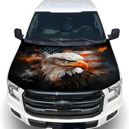 🔥50% OFF Flash Sale 65K+🎉American Car Hood Flag🦅No Glue No Tools🚗 Install in 1 Minute