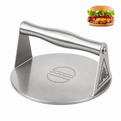 🍔🥩 Stainless Steel Smash Burger Press – Heavy-Duty Burger Smasher for Flat Top Grills
