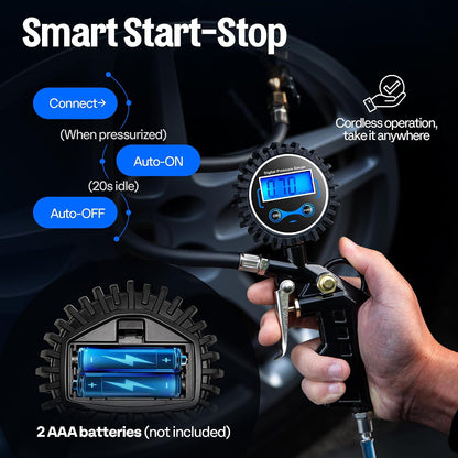 🚨 Hot Sale 50% OFF 🚘 Smart Digital Tire Inflator