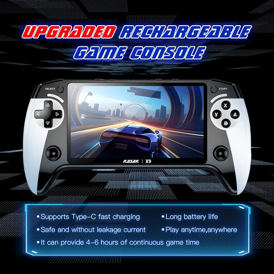 🎮X9 Retro Handheld Game Console – Relive Classic Gaming in HD