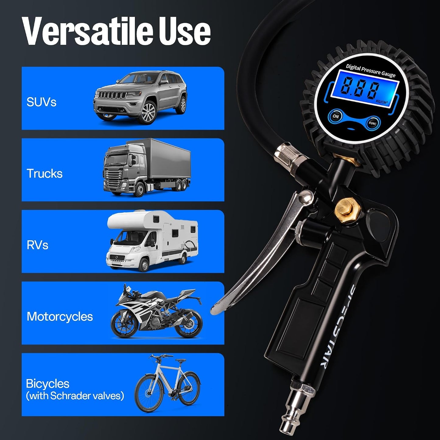 🚨 Hot Sale 50% OFF 🚘 Smart Digital Tire Inflator
