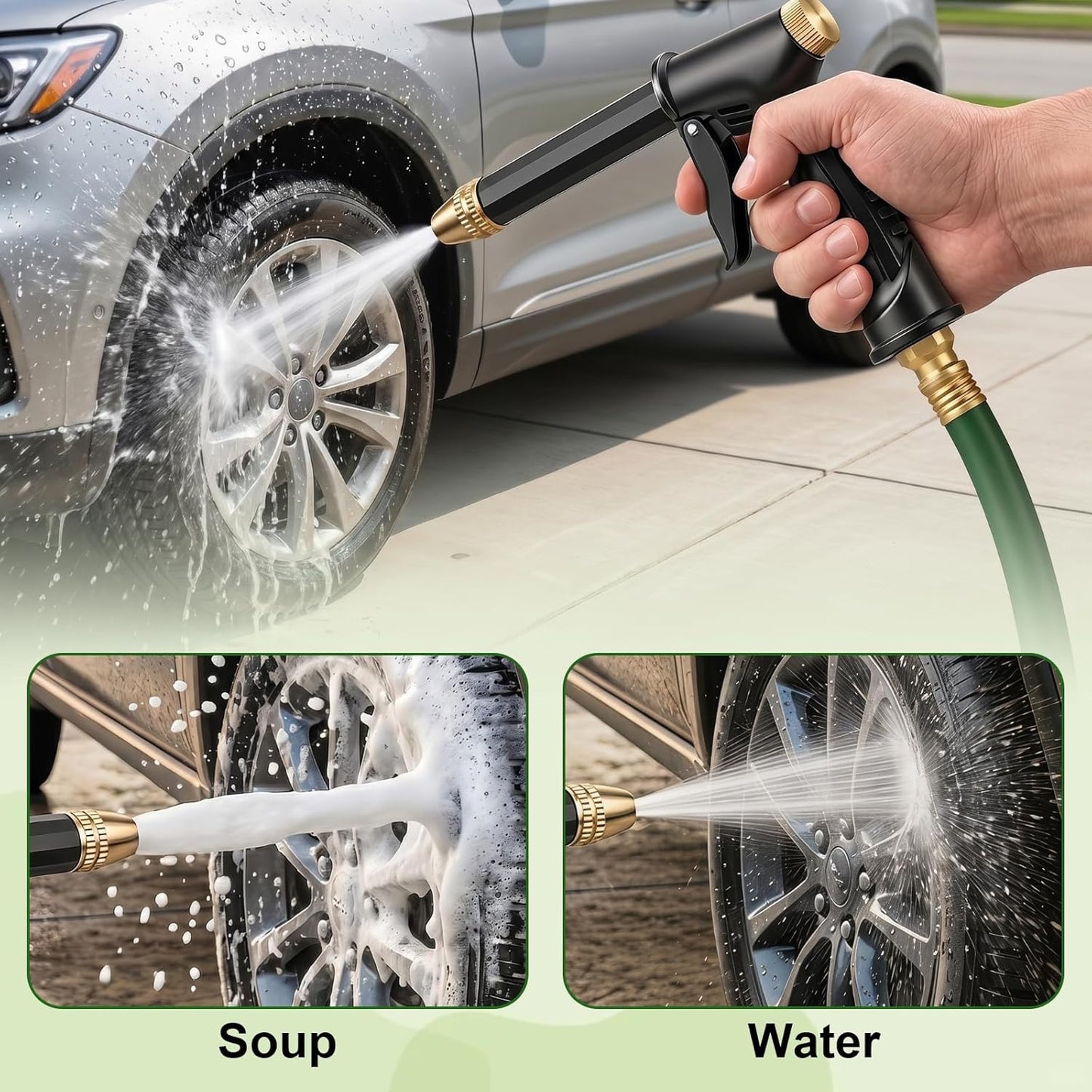 🚿💦 Portable High Pressure Water Sprayer – Powerful Cleaning Made Easy