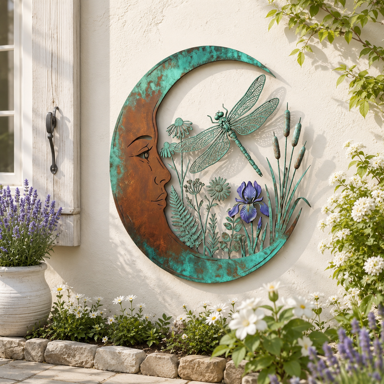 ✨🌙Moon Fairy Wall Decor – 5 Nature-Inspired Designs