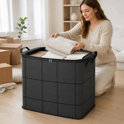 💥50% OFF Factory Clearance –📦Foldable Storage Tote – Waterproof, Dustproof, Big & Portable 🌟